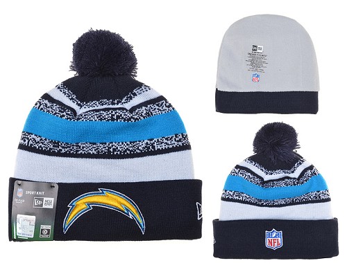 NFL Los Angeles Chargers Stitched Knit Beanies 002